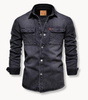 2026 Modern Long-Sleeve Denim Shirt - CLEARANCE SALE