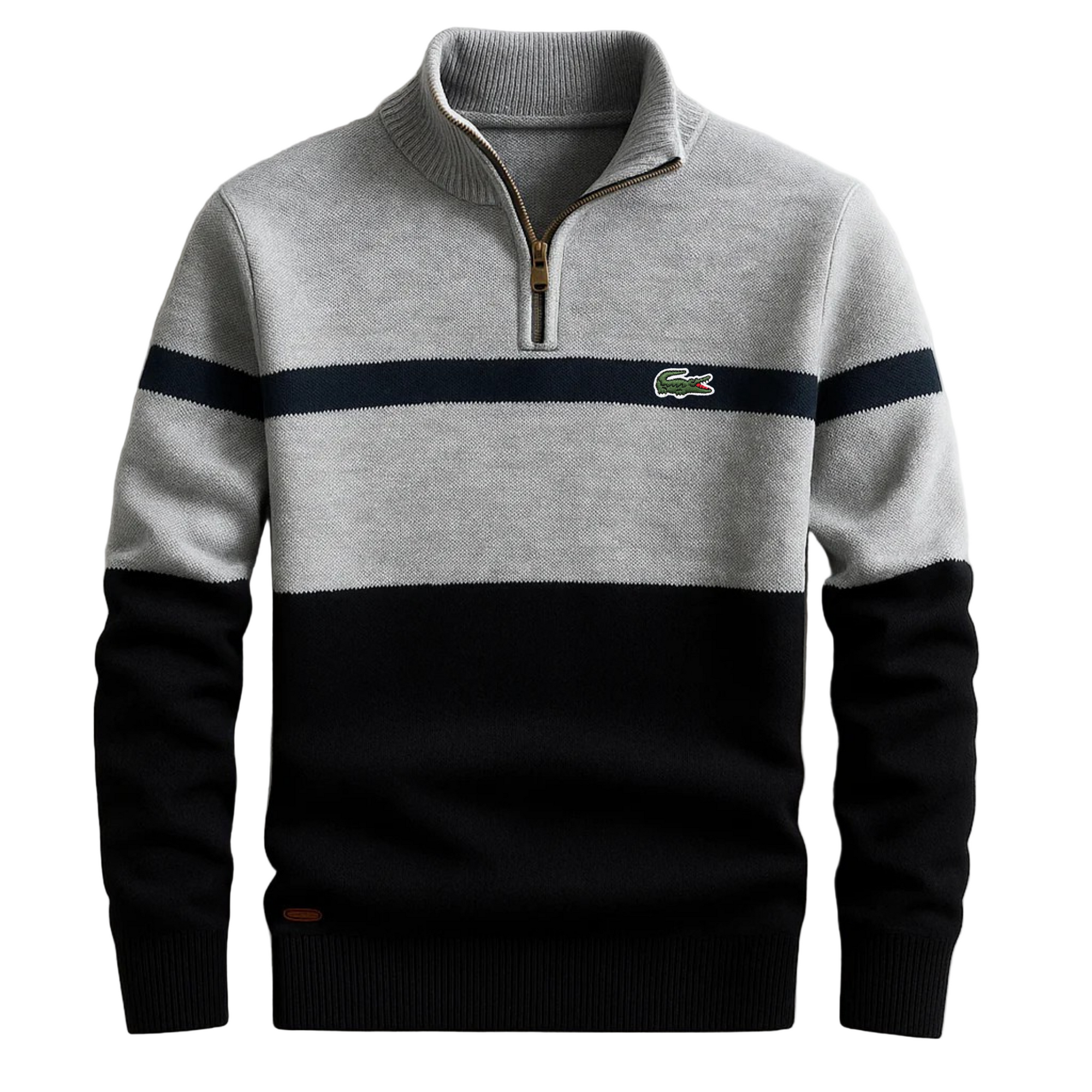 LACOSTE - ELSTON HERITAGE QUARTER-ZIP