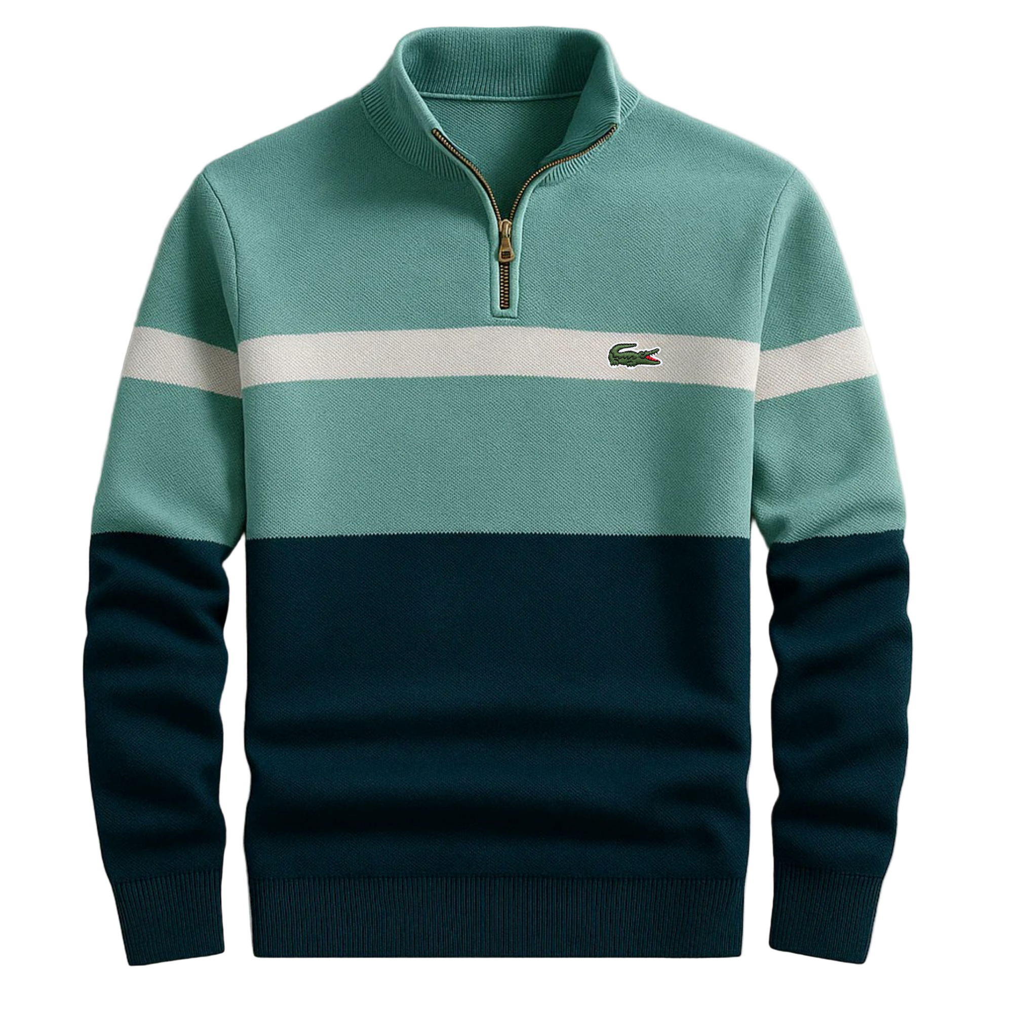 LACOSTE - ELSTON HERITAGE QUARTER-ZIP