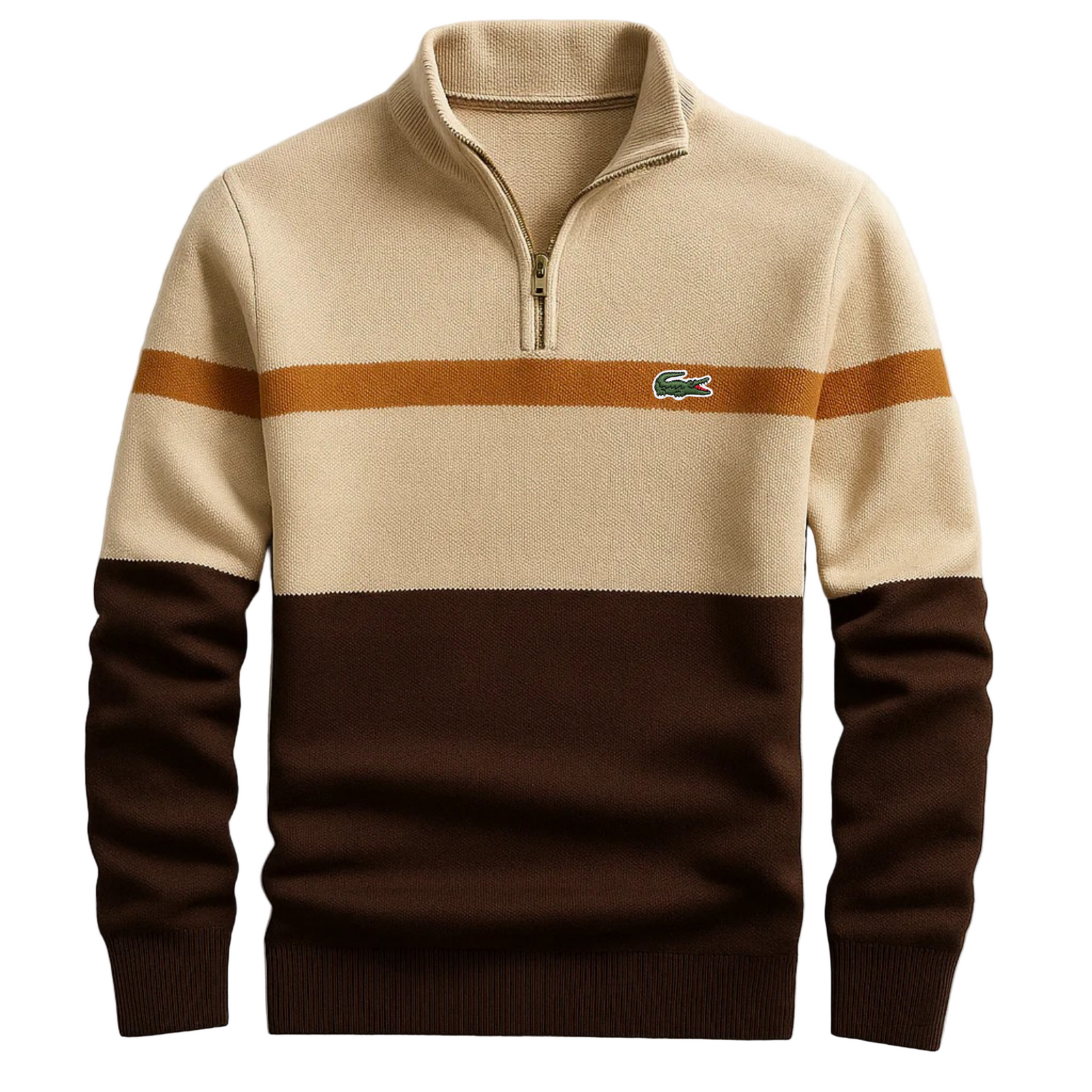 LACOSTE - ELSTON HERITAGE QUARTER-ZIP