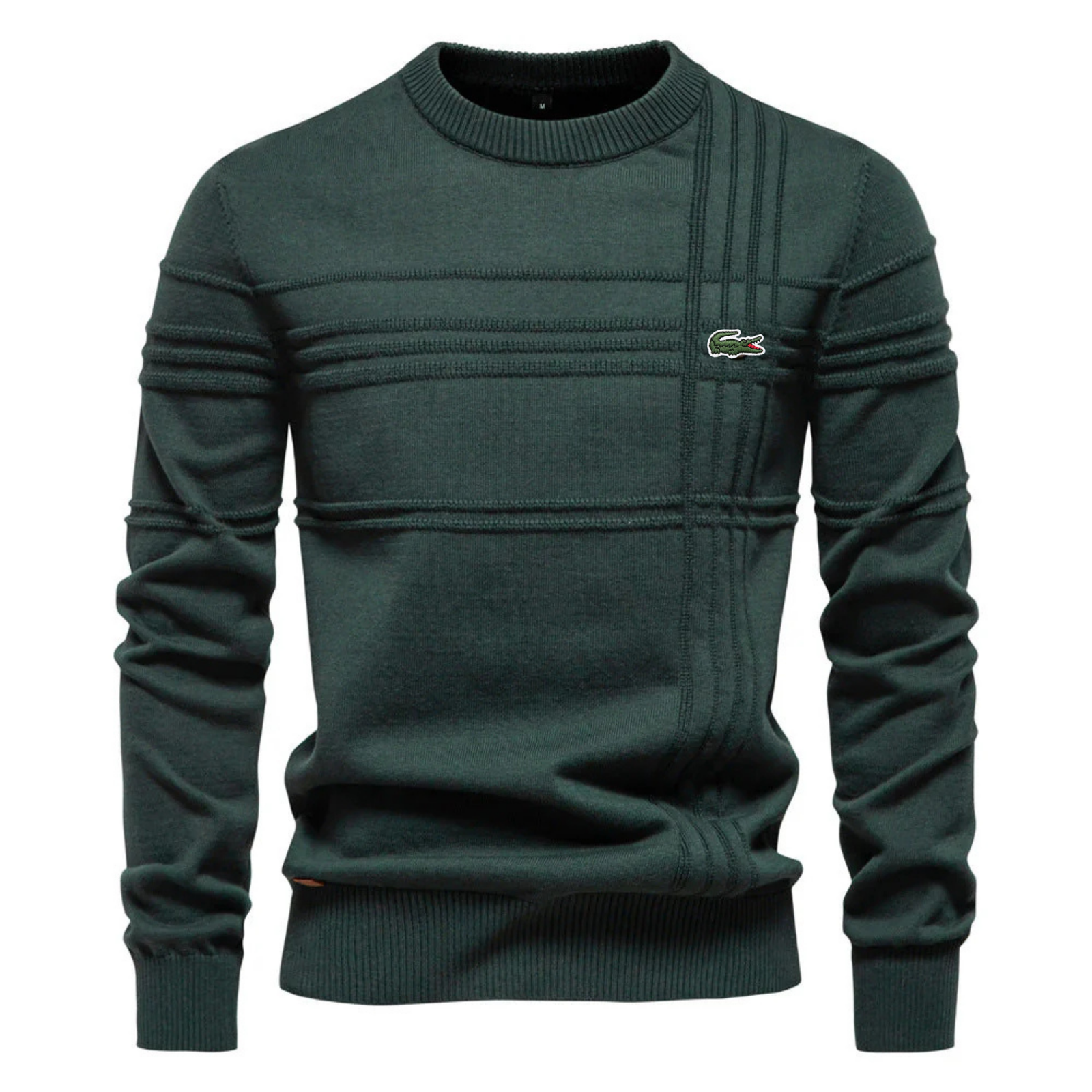 LACOSTE - ELEGANT KNITTED MEN'S SWEATER