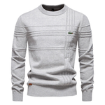 LACOSTE - ELEGANT KNITTED MEN'S SWEATER