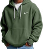 NK - Men's Loose Waffle Half-Zip Hooded Sweatshirt