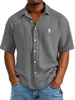Breezy Cotton Camp Shirt — Clearance Sale