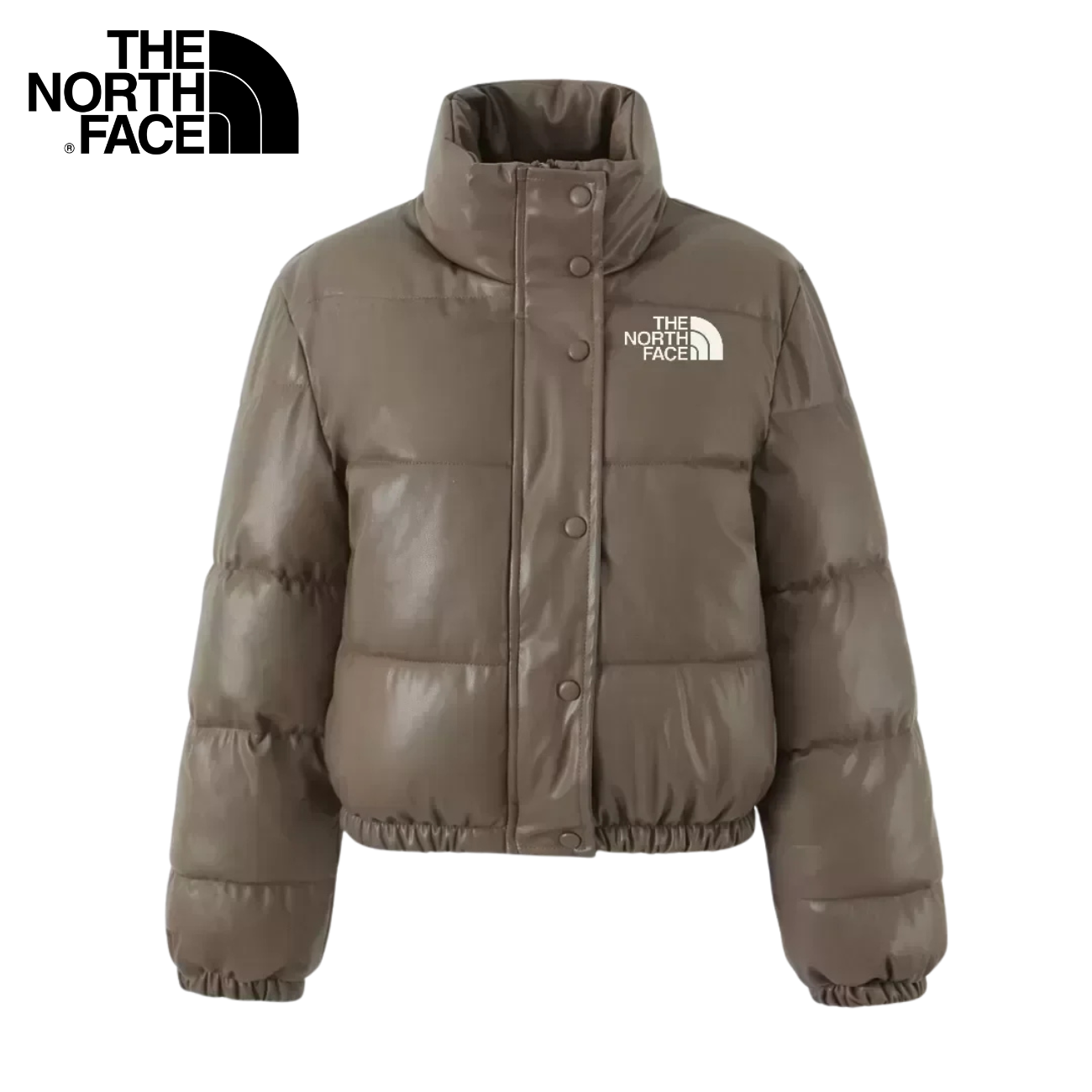 High-Gloss Puffer Jacket || Clearance Sale