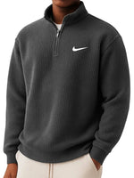 NK Collar Half Zip Sweatshirt