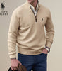 Knitted Half-Zip Sweater || Clearance Sale