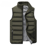 Men's Quilted Stand Collar Vest