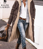Sherpa-Lined Long Puffer Coat