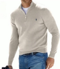 Men's Classic Quarter-Zip Sweater