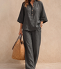 Soft Linen Lounge Set  — LIQUIDATION PRICE