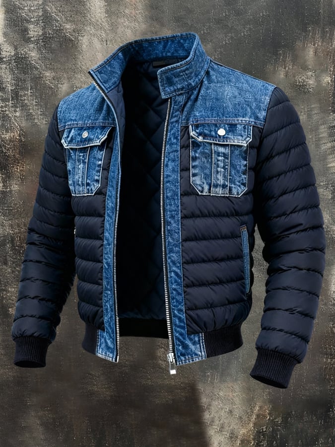 Lorenzo™ | CLASSIC DOUBLE DENIM JACKET