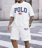 Polo Graphic Tee & Shorts Set — Clearance Sale