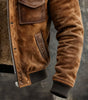 GIANNI™ | SHERPA LEATHER JACKET