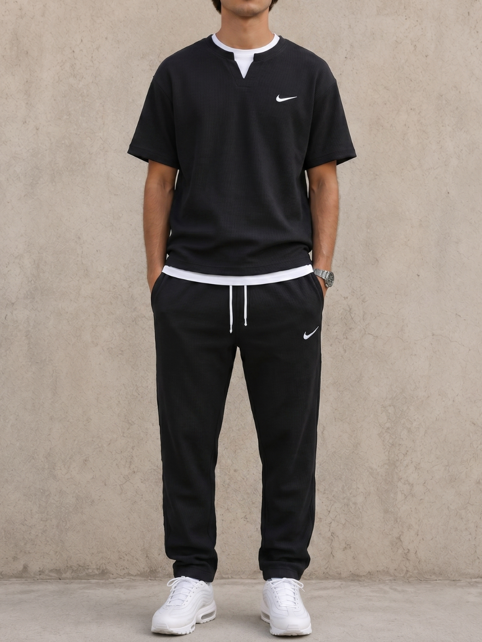 Waffle Knit Coordinate Set — LIQUIDATION PRICE
