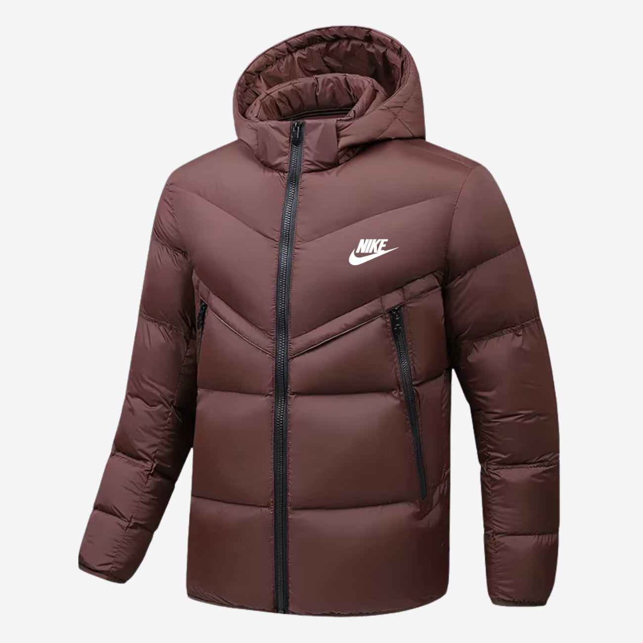PUFFER JACKET WITH HOOD