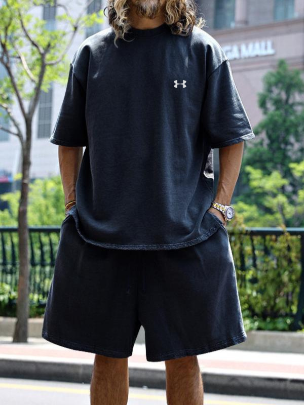 Oversized Tee & Shorts Lounge Set — Clearance Sale