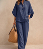 Soft Linen Lounge Set  — LIQUIDATION PRICE