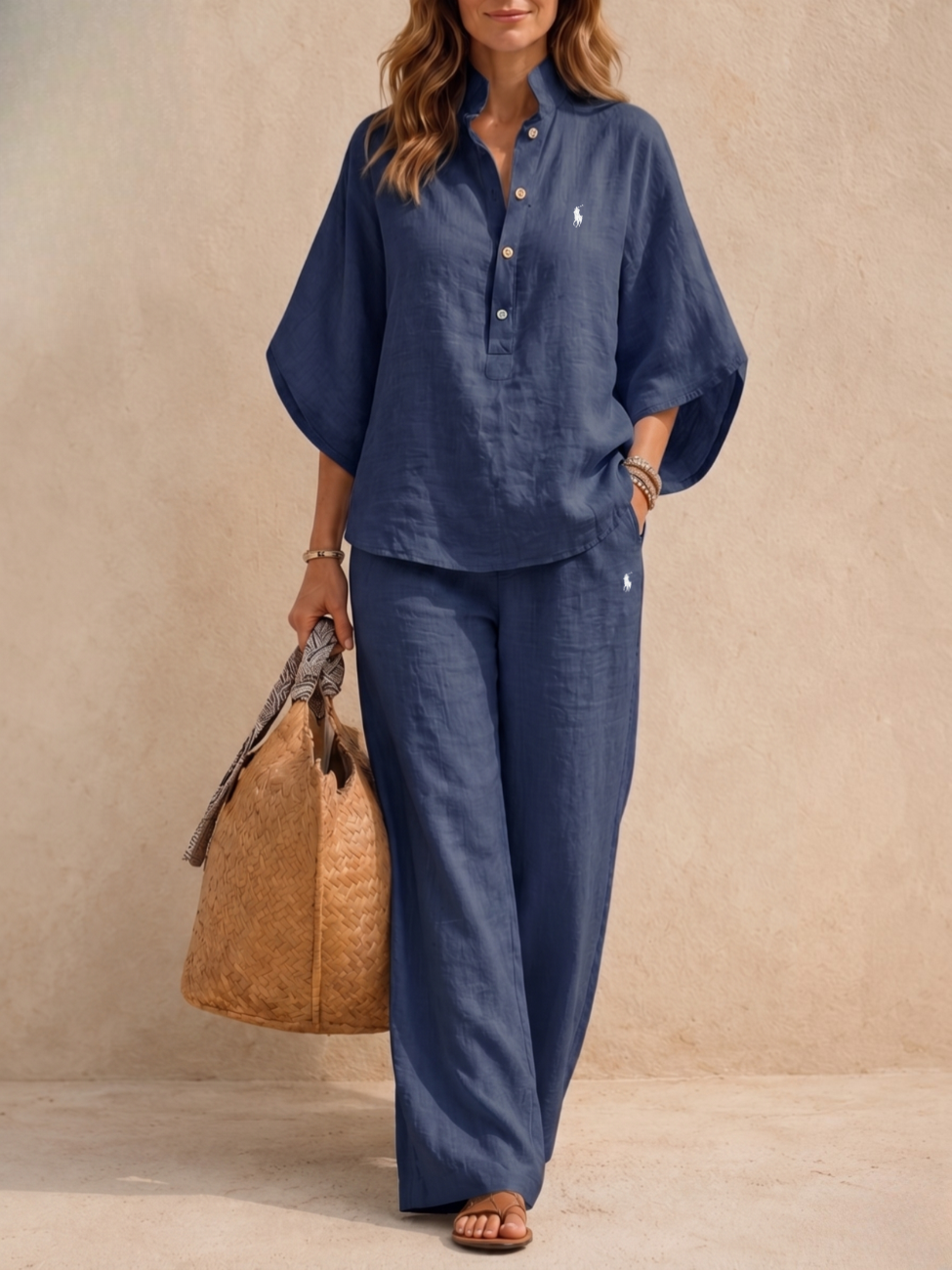 Soft Linen Lounge Set  — LIQUIDATION PRICE