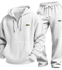 Waffle-Knit Performance Hoodie Jogger Set