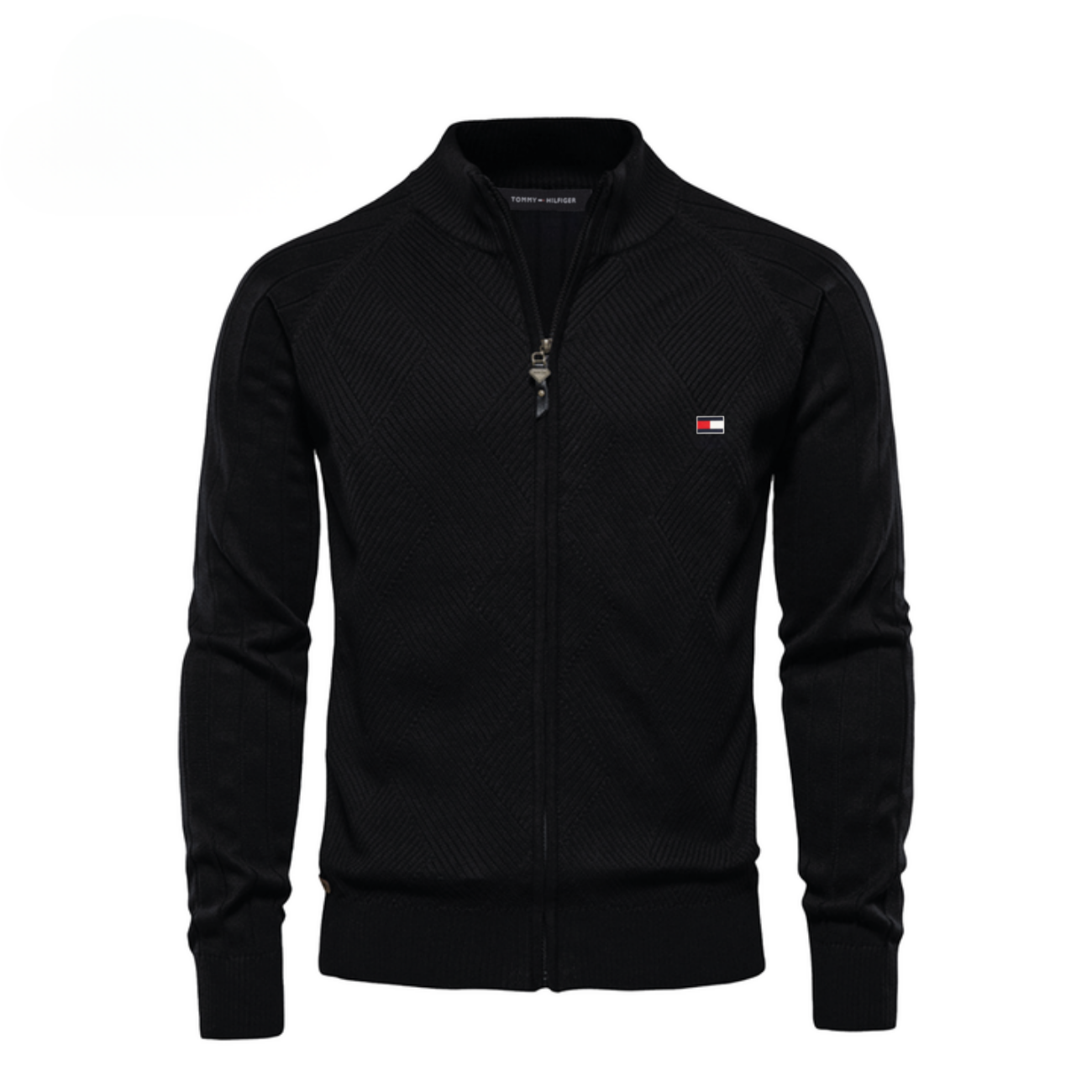 Men's Textured Zip Sweatshirt || CLEARANCE SALE
