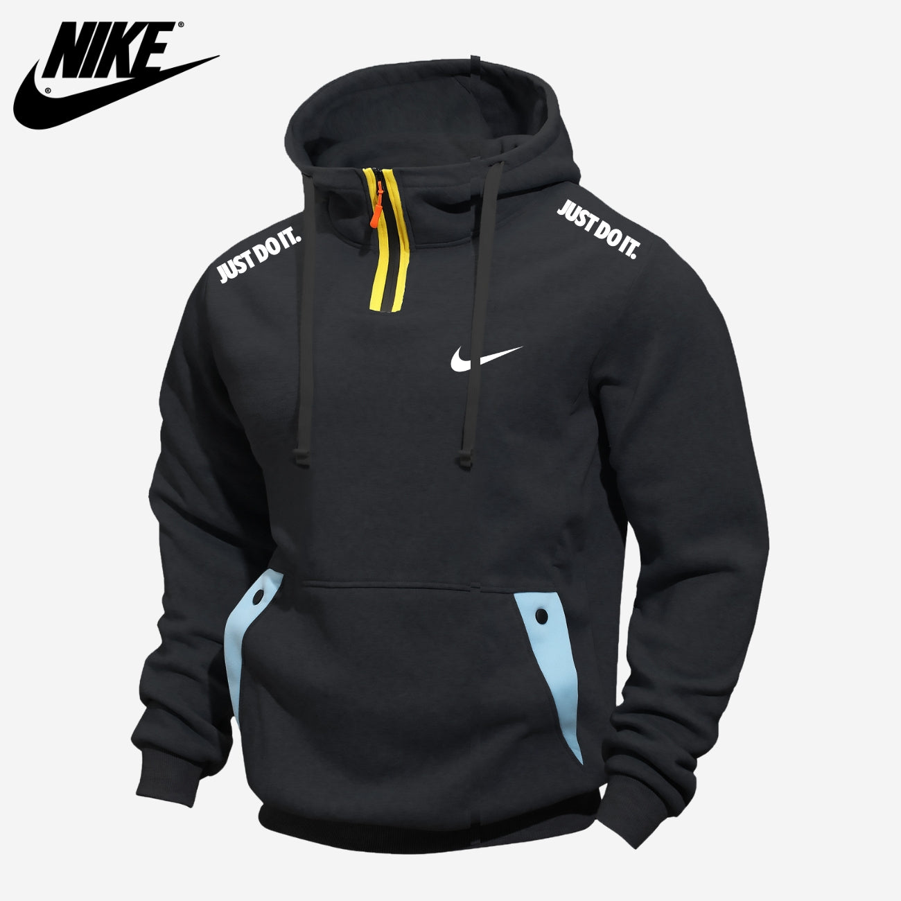 Casual Half-Zip Hoodie || CLEARANCE SALE