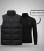 Classic Padded Vest + Free Turtleneck Sweater