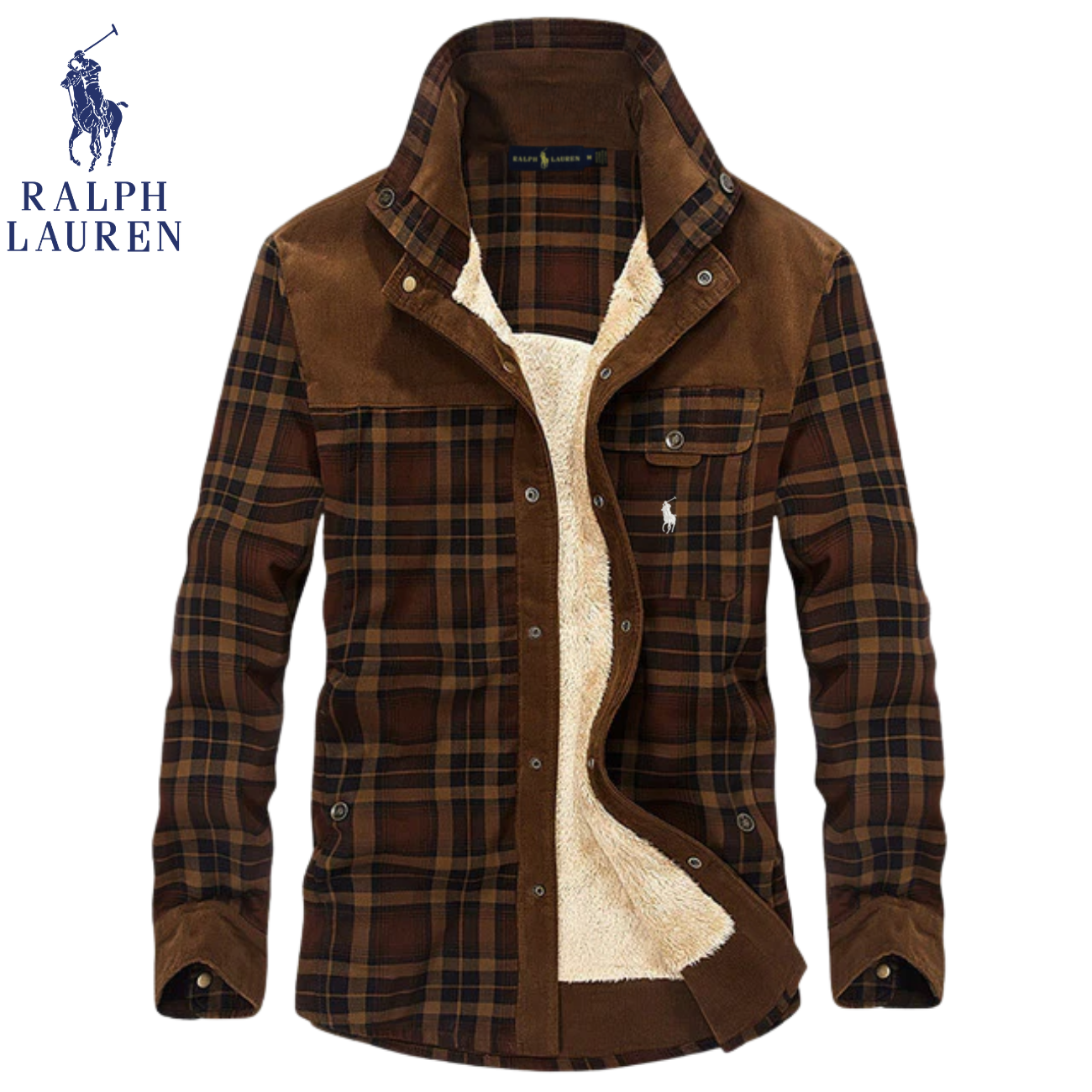 2026 Sherpa-Lined Plaid Field Jacket || Clearance Sale