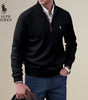 Knitted Half-Zip Sweater || Clearance Sale