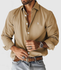 2026 Modern Slim-Fit Button-Up Shirt - CLEARANCE SALE