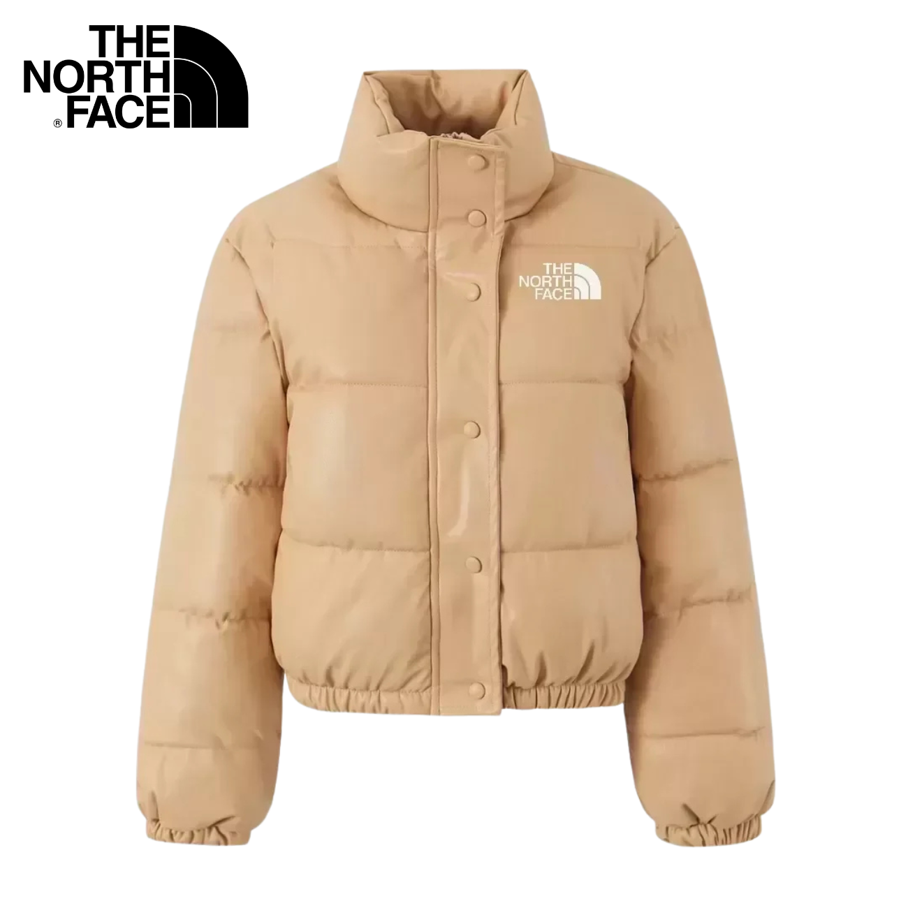 High-Gloss Puffer Jacket || Clearance Sale