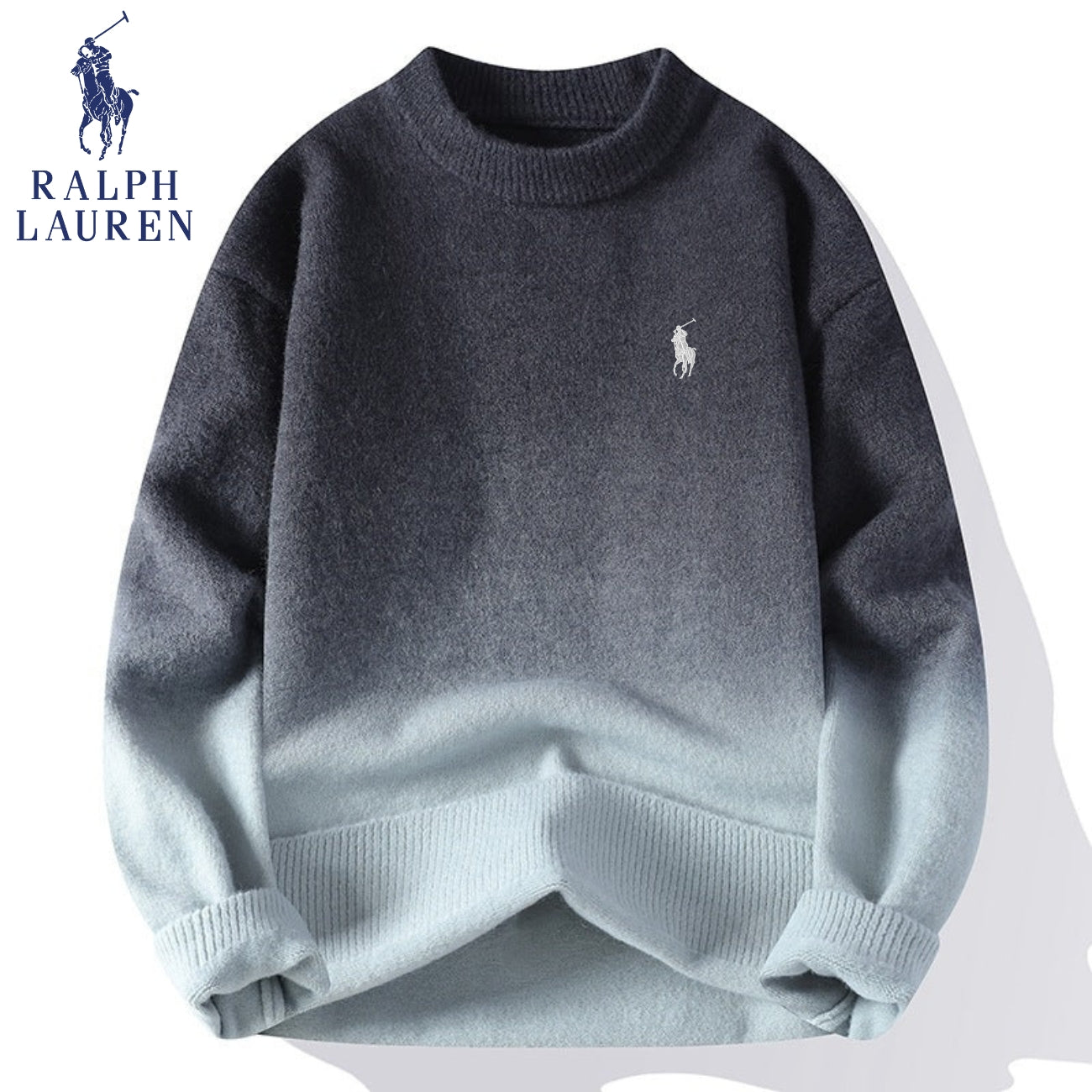 Soft Gradient Knitted Sweater || SALE PRICE