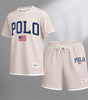 Polo Graphic Tee & Shorts Set — Clearance Sale