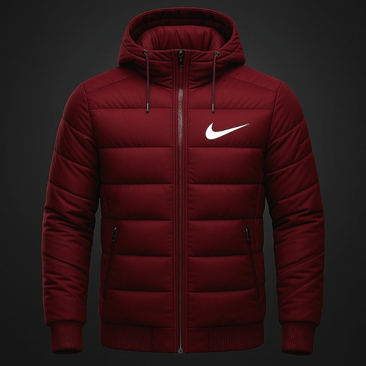 NK – Padded Hooded Puffer Jacket