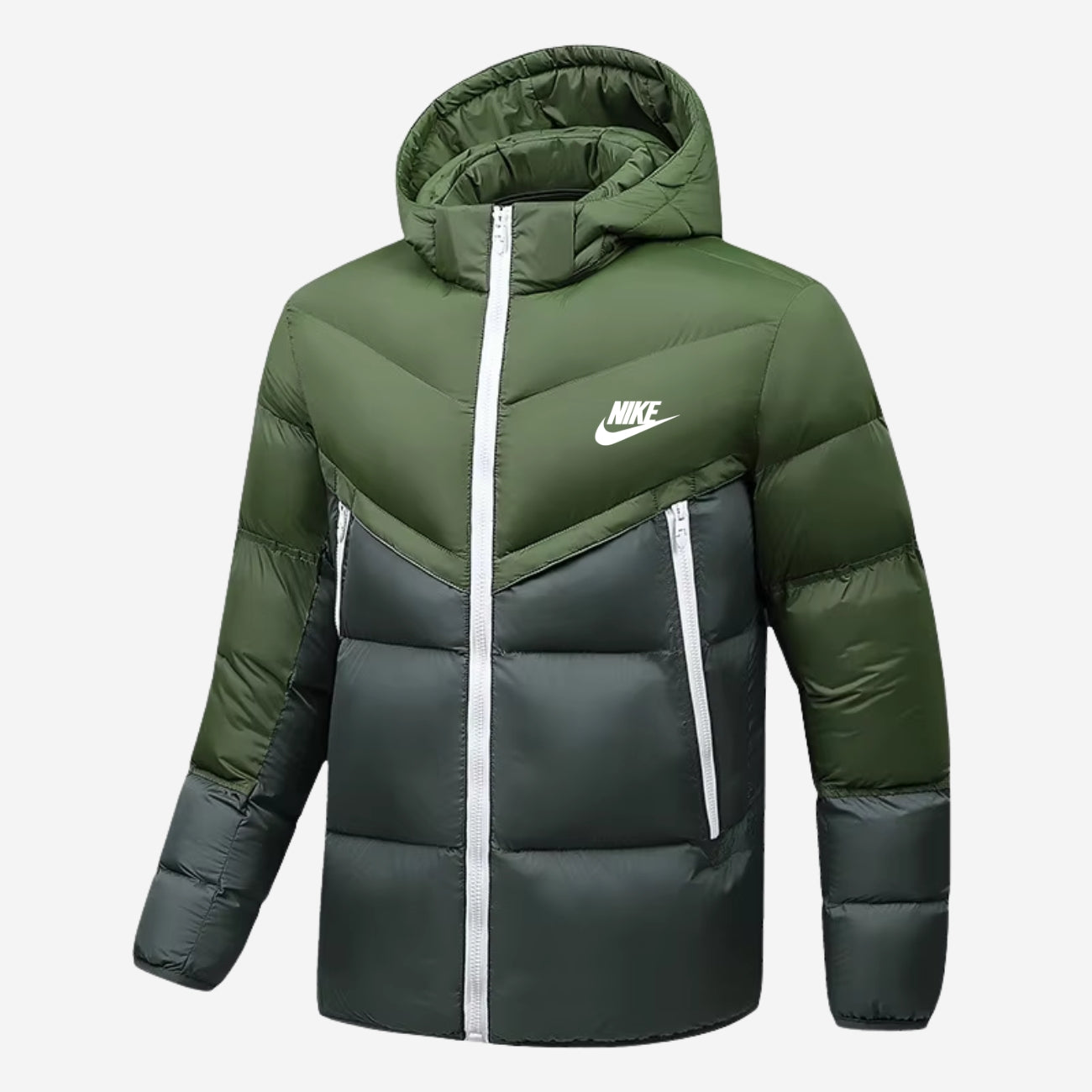 PUFFER JACKET WITH HOOD