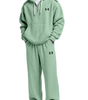 Waffle-Knit Performance Hoodie Jogger Set - Clearance Sale