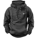 2026 Utility Lace-Up Hoodie - Clearance Sale