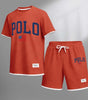 Polo Graphic Tee & Shorts Set — Clearance Sale