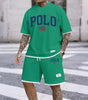 Polo Graphic Tee & Shorts Set — Clearance Sale