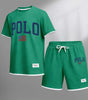 Polo Graphic Tee & Shorts Set — Clearance Sale