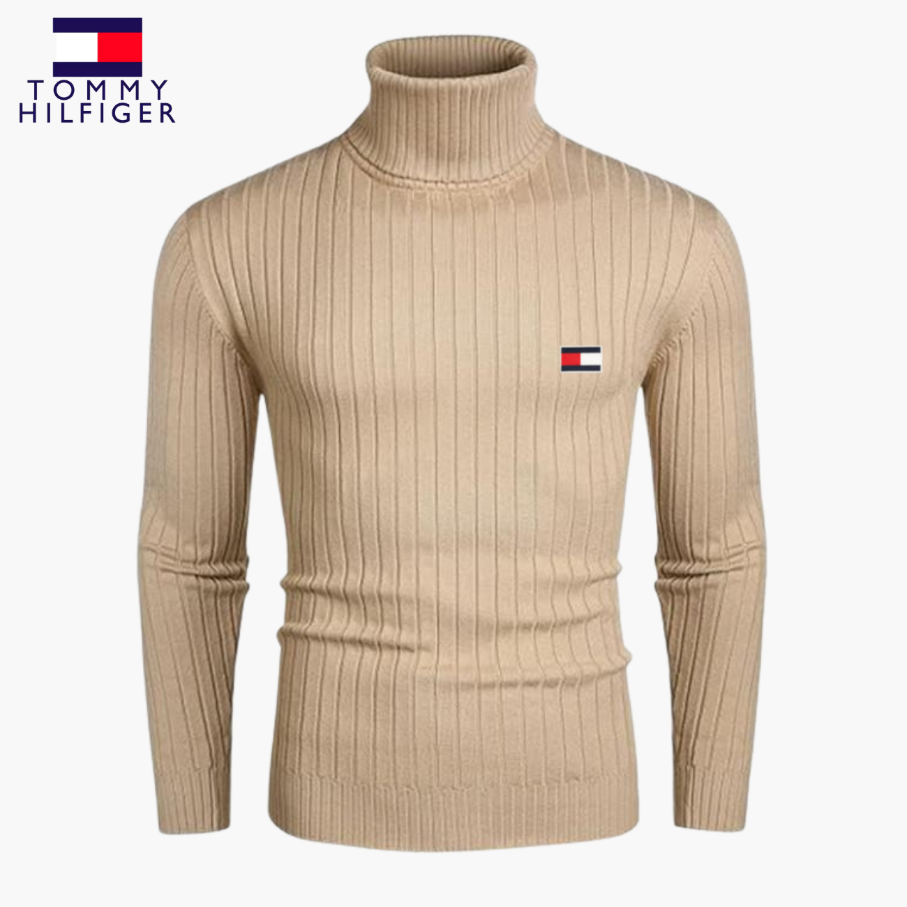 Slim-Fit Knit Turtleneck || Modern Comfort Collection