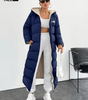Long Puffer Coat with Hood and Sherpa Lining || CLEARANCE PRICE