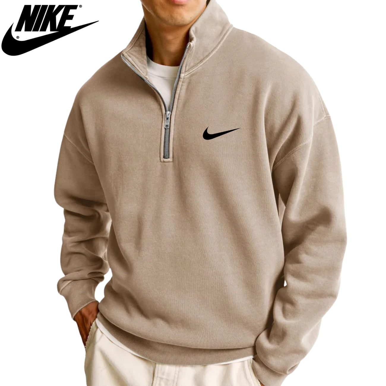 Casual Quarter-Zip Sweater || SALE PRICE