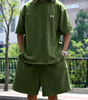 Oversized Tee & Shorts Lounge Set — Clearance Sale
