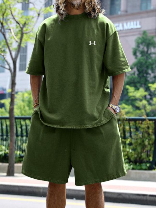 Oversized Tee & Shorts Lounge Set — Clearance Sale