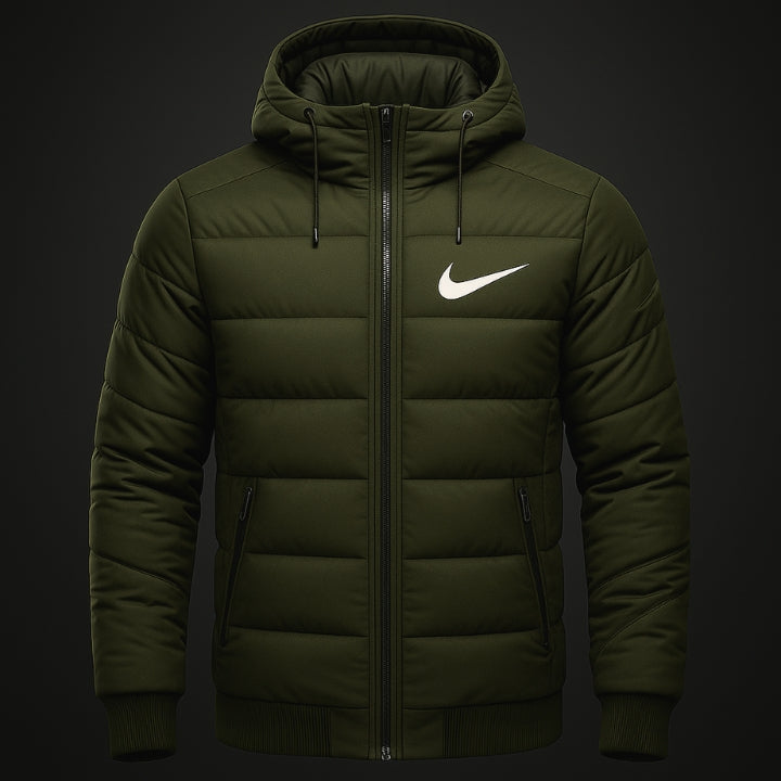 NK – Padded Hooded Puffer Jacket