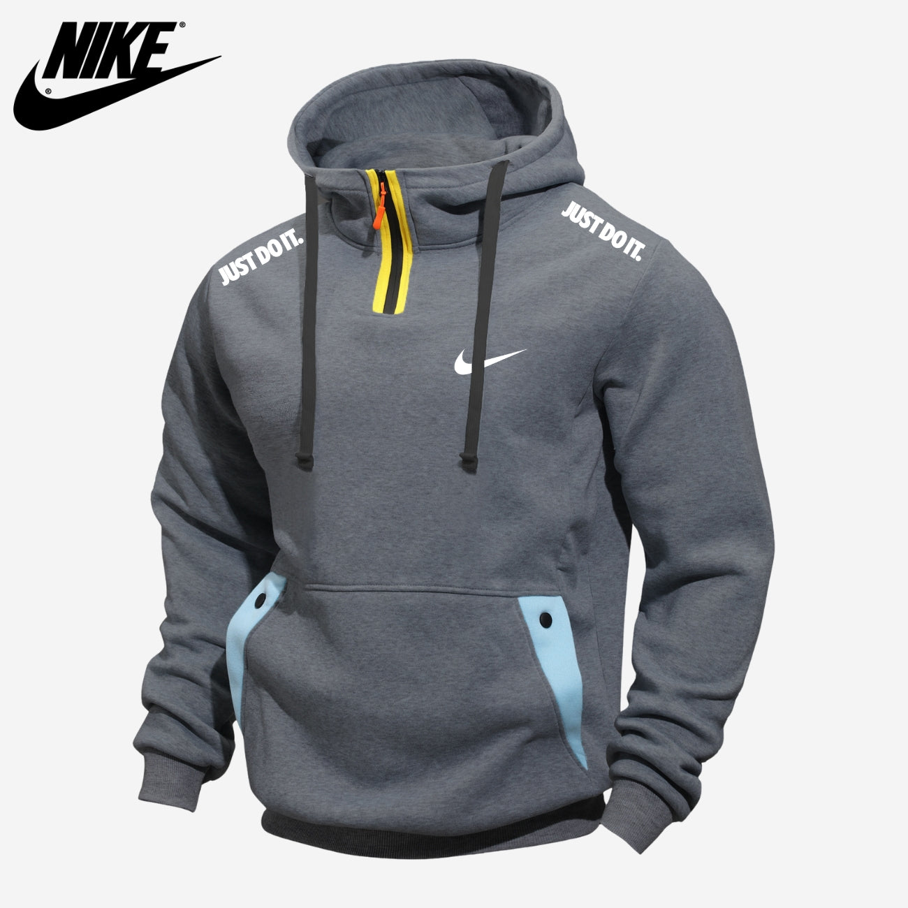 Casual Half-Zip Hoodie || CLEARANCE SALE