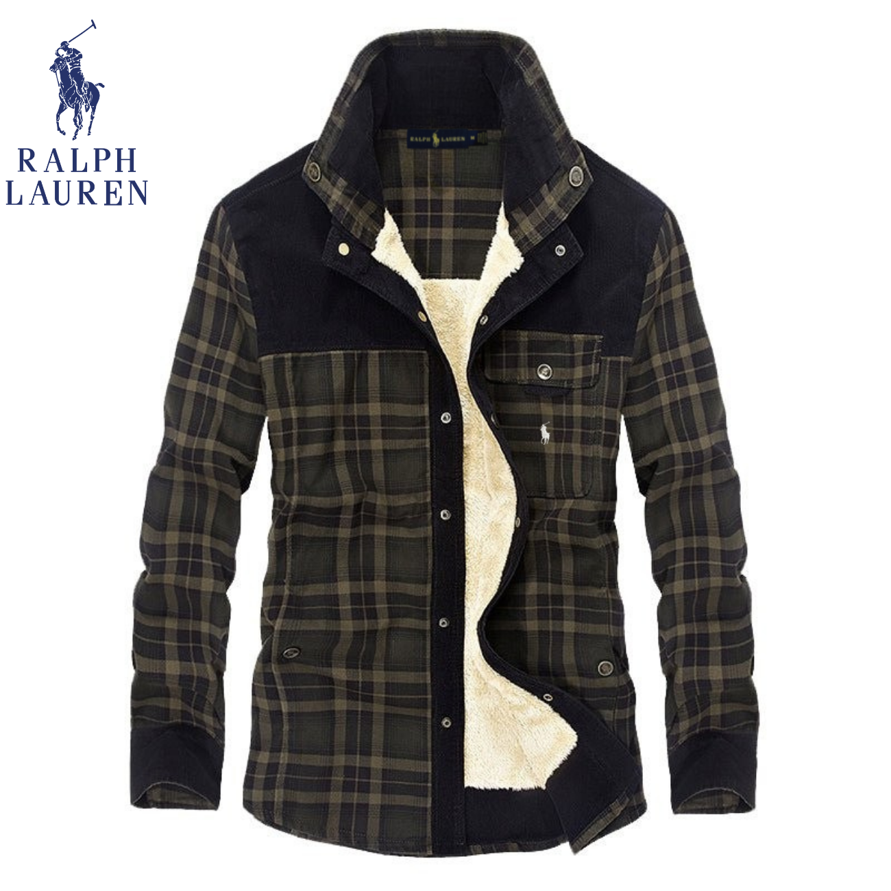 2026 Sherpa-Lined Plaid Field Jacket || Clearance Sale