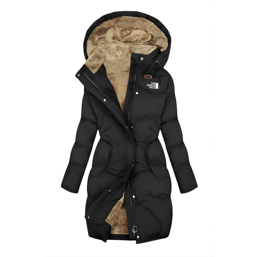 ArcticShield Longline Hooded Winter Coat - Clearance Sale