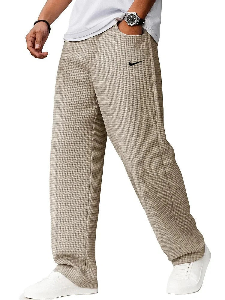 NK - Men's Stylish Casual Waffle Sports Trousers